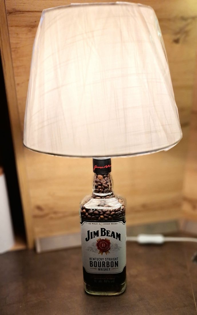 Jim Beam bourbonlámpa